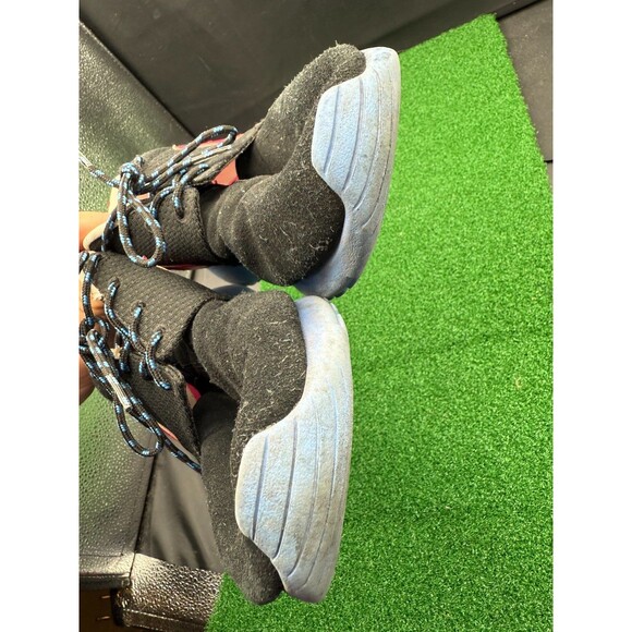 Nike Roshe Run GS  Athletic Shoes Youth Size 7Y Black Pink Running 599729-001‎ - Picture 7 of 12